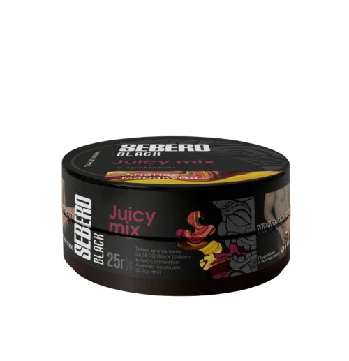 Sebero Black 25 гр Juicy mix (Ананас-маракуйя)
