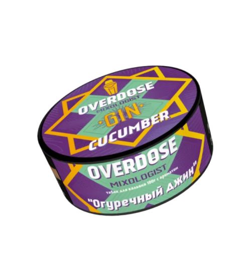 Overdose 100гр Gin Cucumber (Огуречный джин)