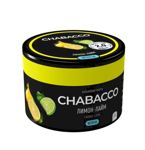 Chabacco 40 Lime Lemon 2.0 (Лайм Лимон)