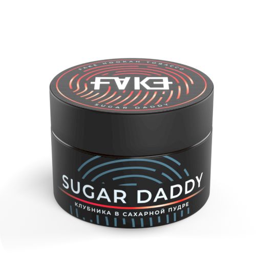FAKE 40 гр Sugar Daddy (Клубника в сахарной пудре)