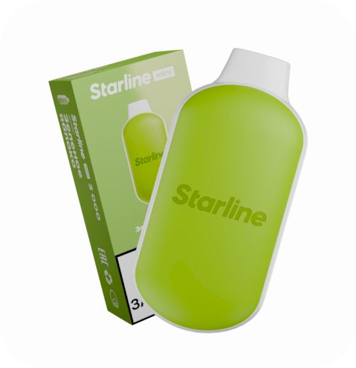 Starline mini 3000 затяжек (Виноградная газировка)