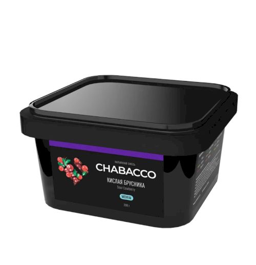 Chabacco 200 Кислая Брусника