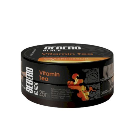 Sebero Black 25 гр Vitamin Tea (Облепиховый чай)