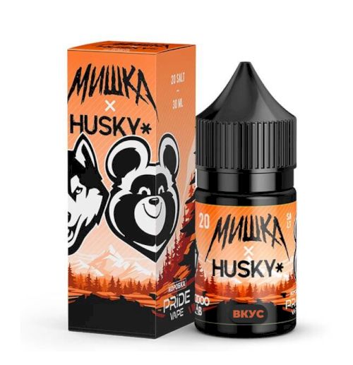 Жидкость Мишка&Husky 30мл 20мг легкий (Фруктовый лед)