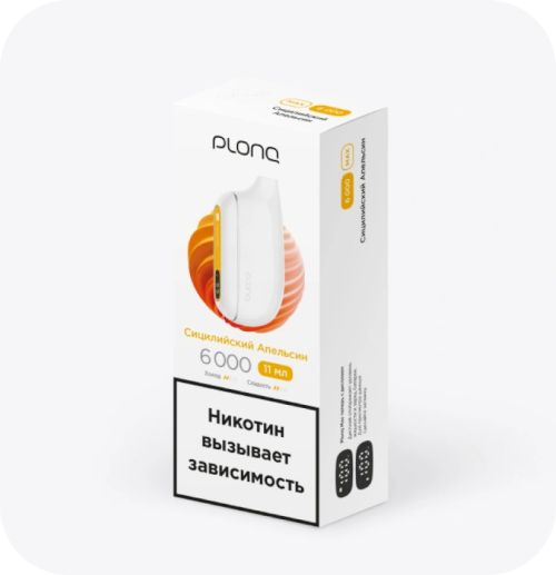 PLONQ MAX 6000 Сицилийский Апельсин