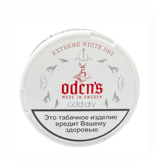 Жевательный табак ODEN'S (Швеция) Doublemint Cold Dry Slim 13 гр.